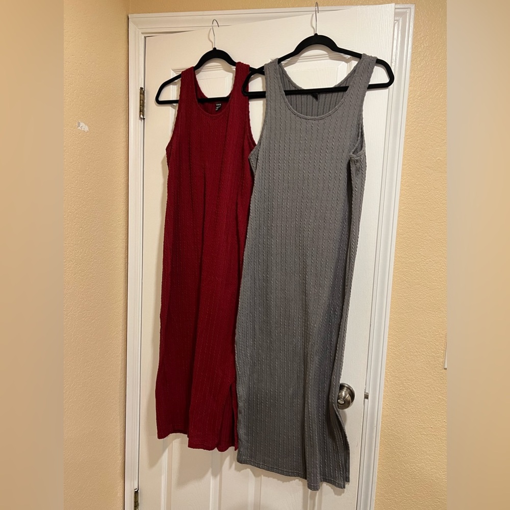 BUNDLE Maternity midi sweater dress L